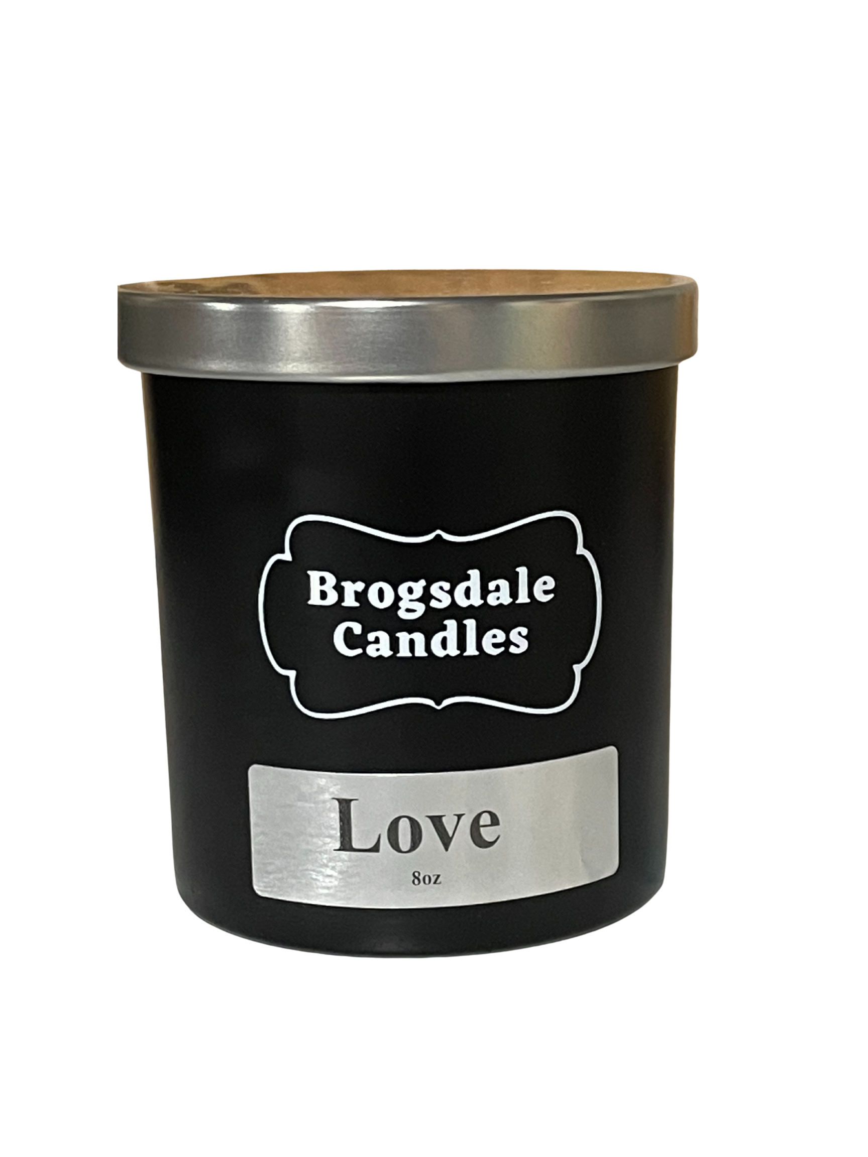 Love Spell Scented Candles Black Jar