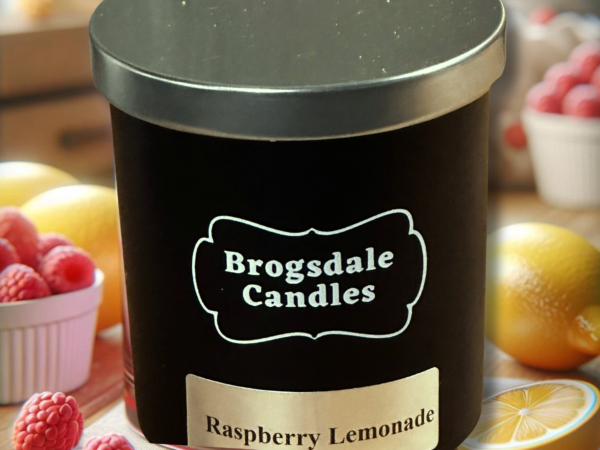Raspberry Lemonade Scented Jar Candle