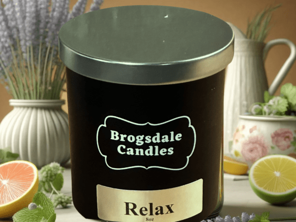 Relax Scented Jar Candle