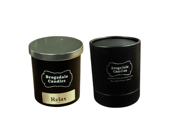 Relax Scented candle eucalyptus and spearmint,