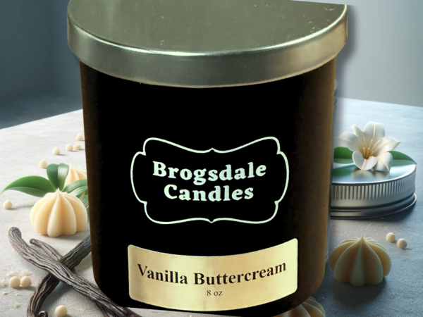 Vanilla Buttercream Scented Candle