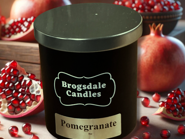 Pomegranate Scented Jar Candle